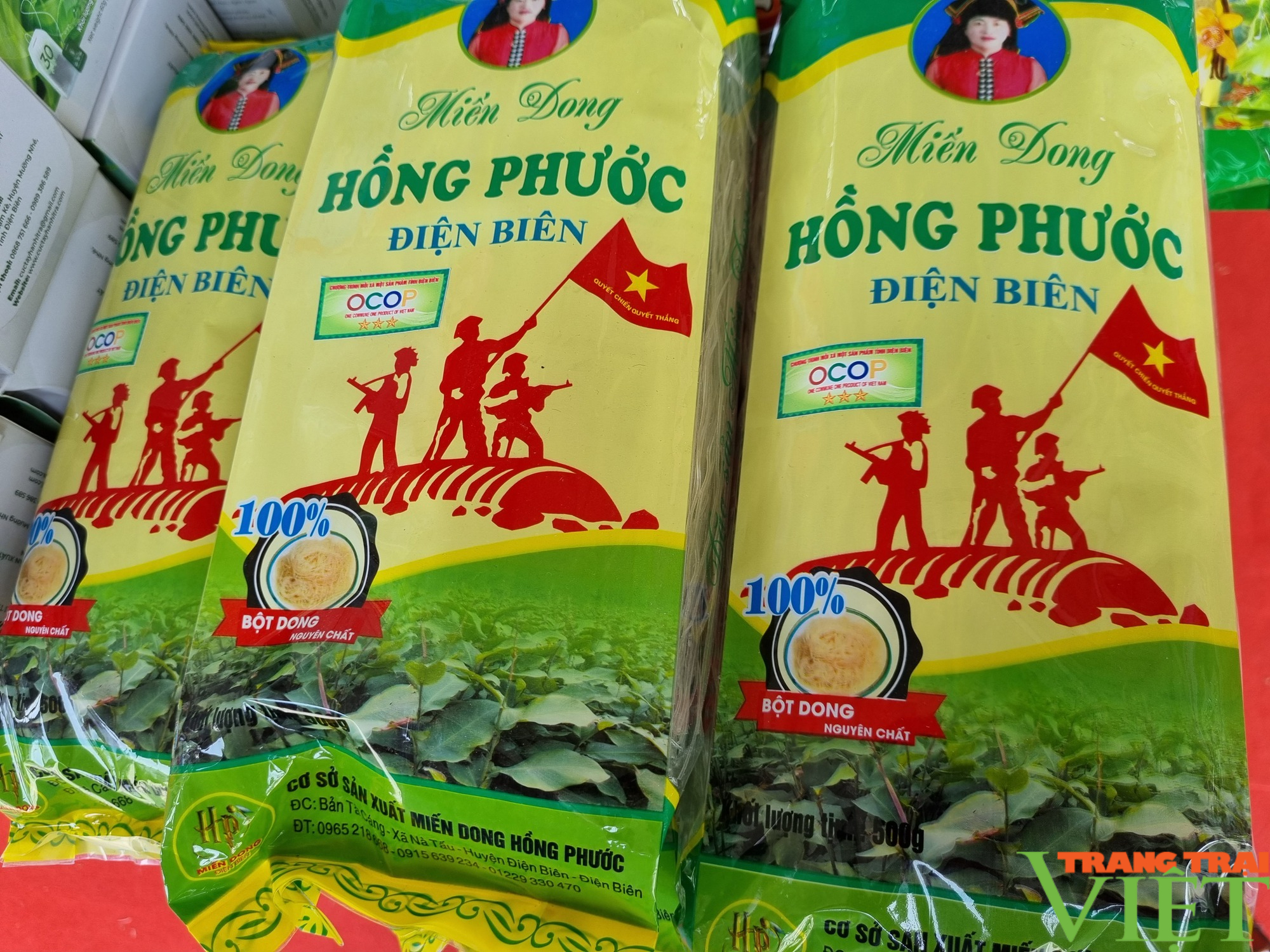 Điện Biên trưng bày hơn 20 sản phẩm OCOP, tiềm năng tại Festival trái cây và sản phẩm OCOP Việt Nam - Ảnh 4.