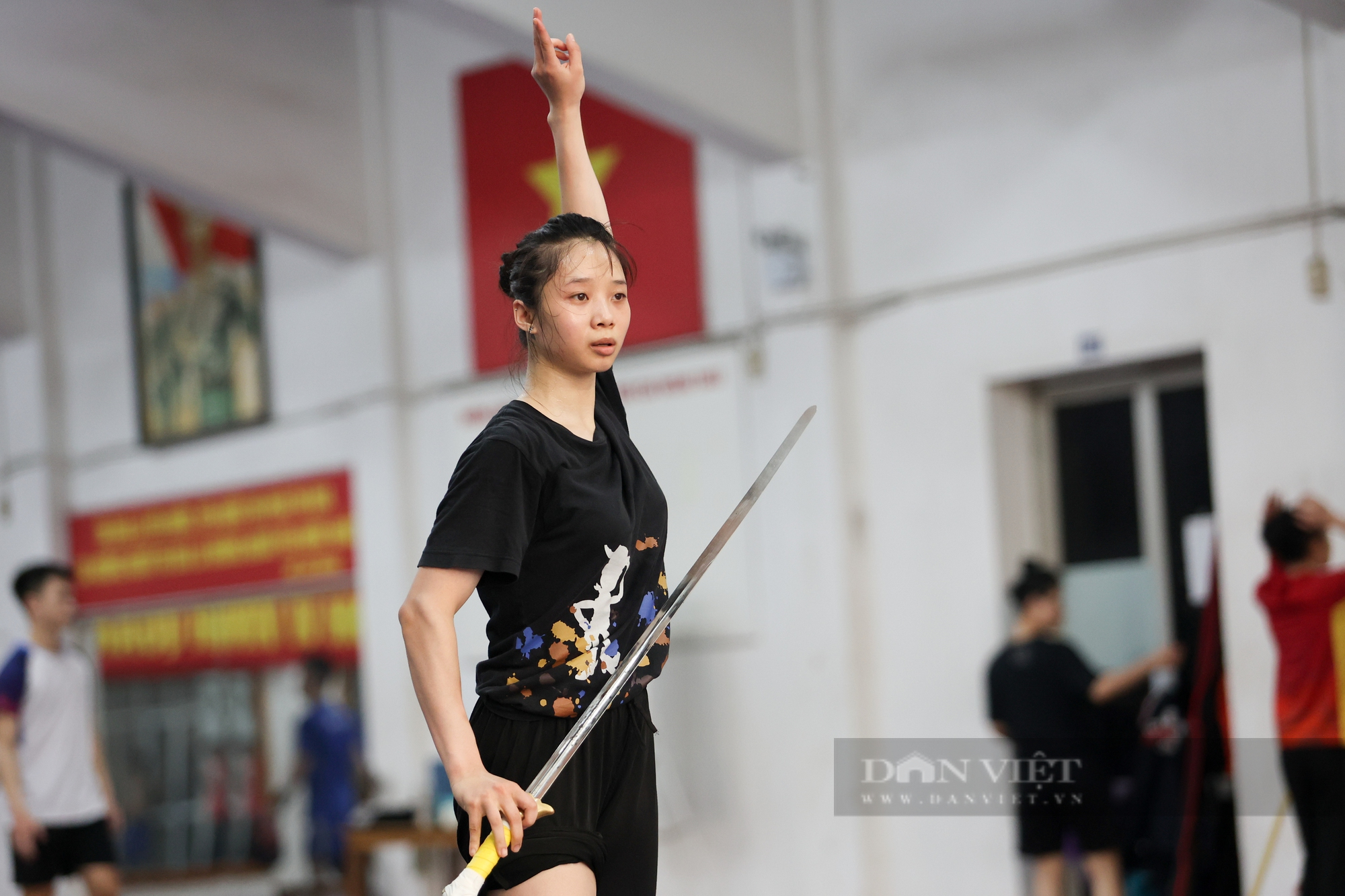 Cô gái Vàng của Wushu Việt Nam Dương Thúy Vi cùng đồng đội sẵn sàng chinh phục SEA Games 31 - Ảnh 3.