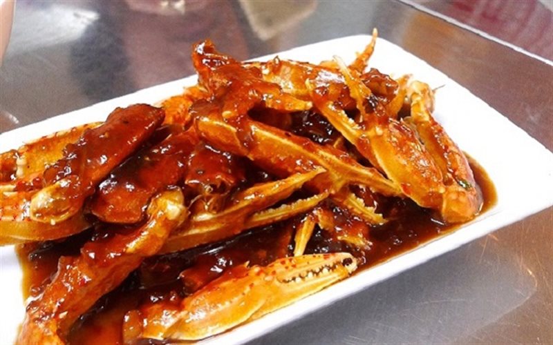 Cua Lo cuisine: Growing crabs, crabs roasted with tamarind - a delicacy that fascinates tourists in the summer - Photo 3.