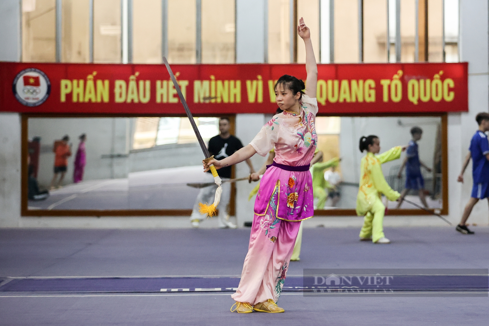 Cô gái Vàng của Wushu Việt Nam Dương Thúy Vi cùng đồng đội sẵn sàng chinh phục SEA Games 31 - Ảnh 5.