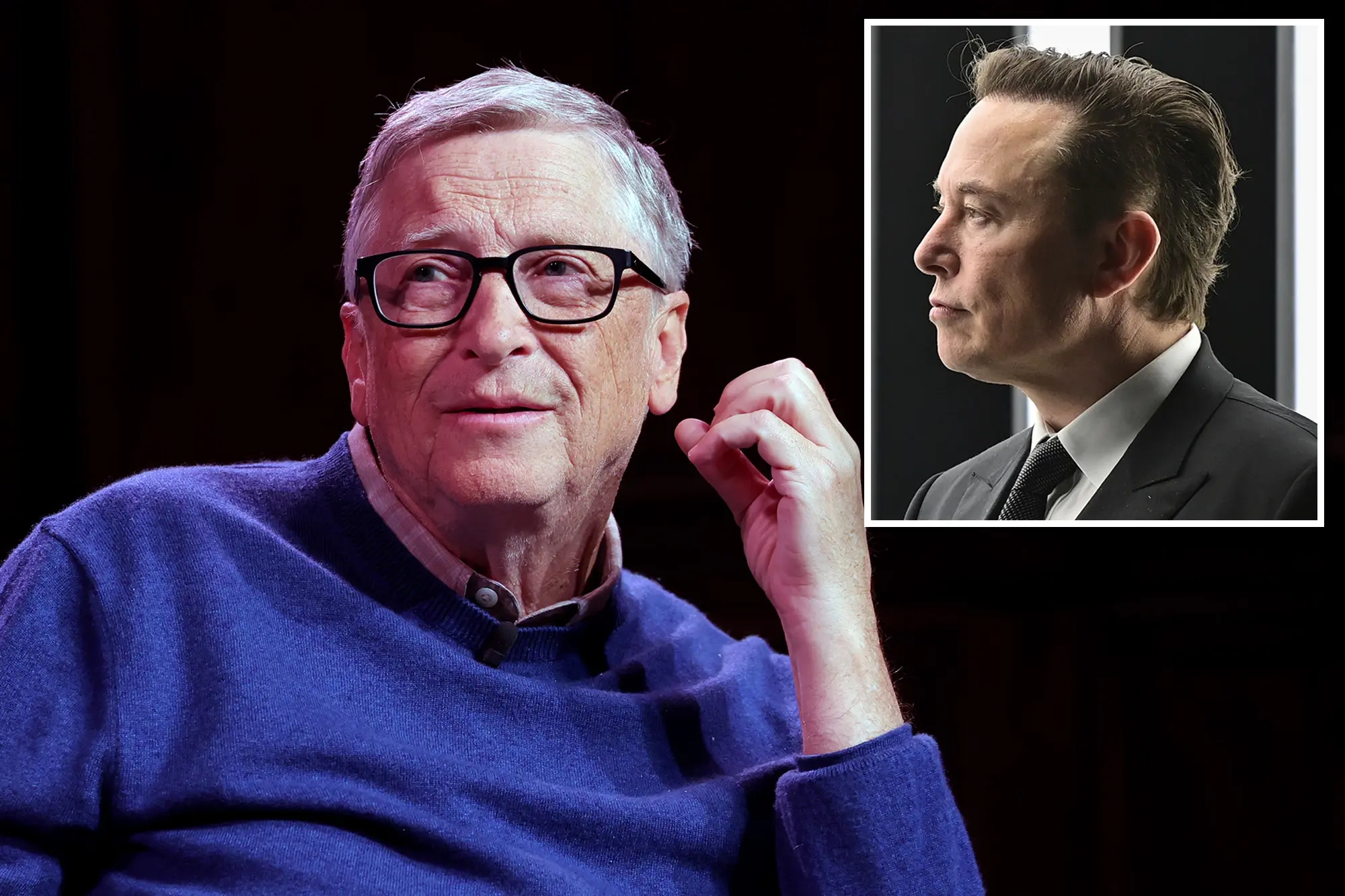 Bill Gates said he is not sure what the future of Twitter will look like under the rule of Tesla CEO Elon Musk.  Photo: @AFP.