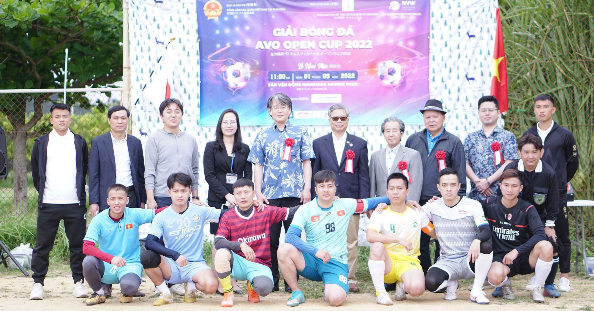 Football exchanges connect the Vietnamese community in Japan