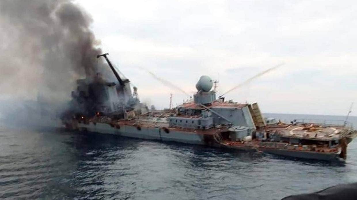 How did US intelligence help Ukraine sink an important Russian warship?  - Photo 1.