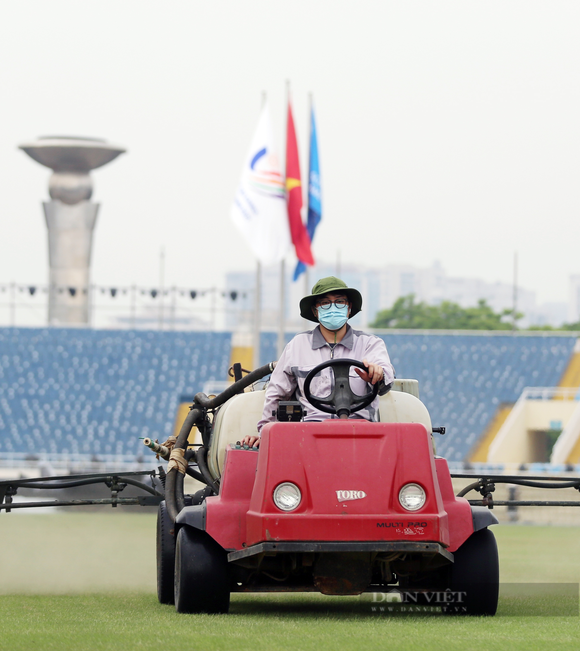 &quot;Đột nhập&quot; đại công trường SVĐ Mỹ Đình chuẩn bị cho Lễ khai mạc SEA Games 31 - Ảnh 15.