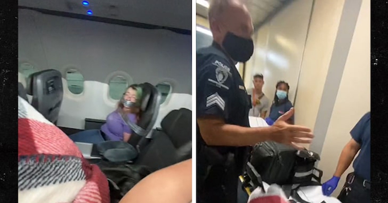 “Chaos” on the flight, 6 tourists were arrested