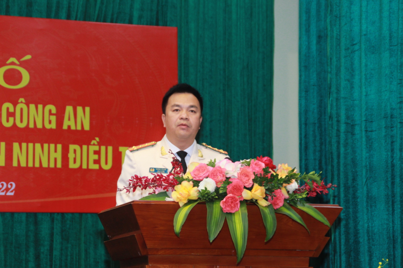 Đại tá Hoàng Văn Hà giữ chức vụ Cục trưởng Cục An ninh điều tra Bộ Công an - Ảnh 2.