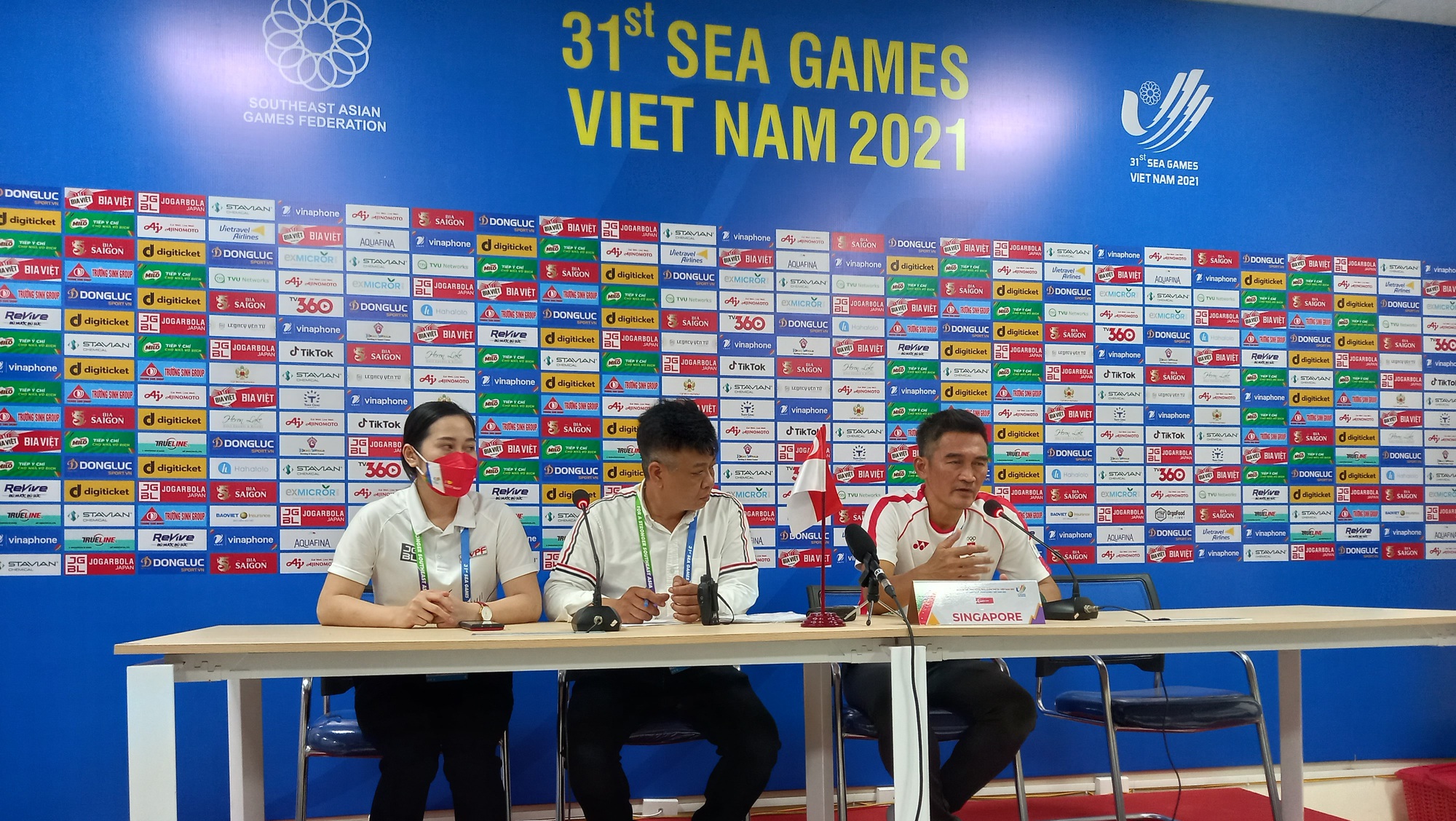 HLV U23 Lào: &quot;Đáng ra chúng tôi phải thắng U23 Singapore để tri ân CĐV Việt Nam&quot; - Ảnh 5.