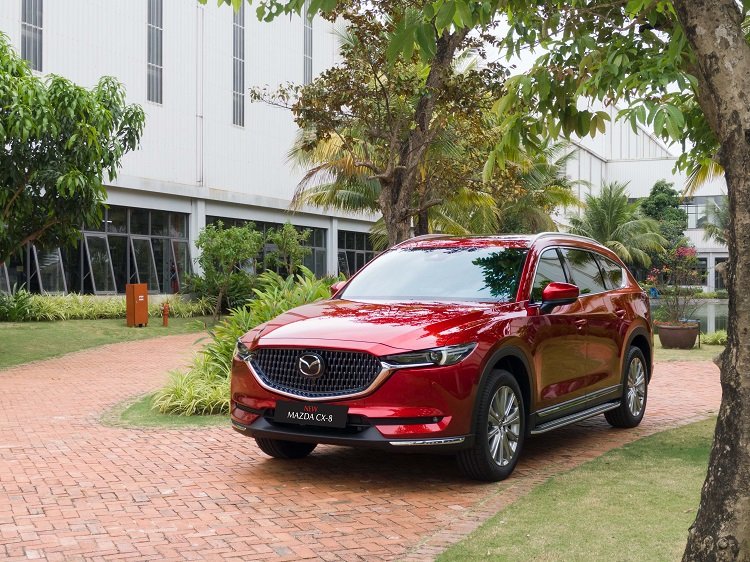 The price of the Mazda CX-8 2022 has just been launched in Vietnam, what has been upgraded - Photo 1.