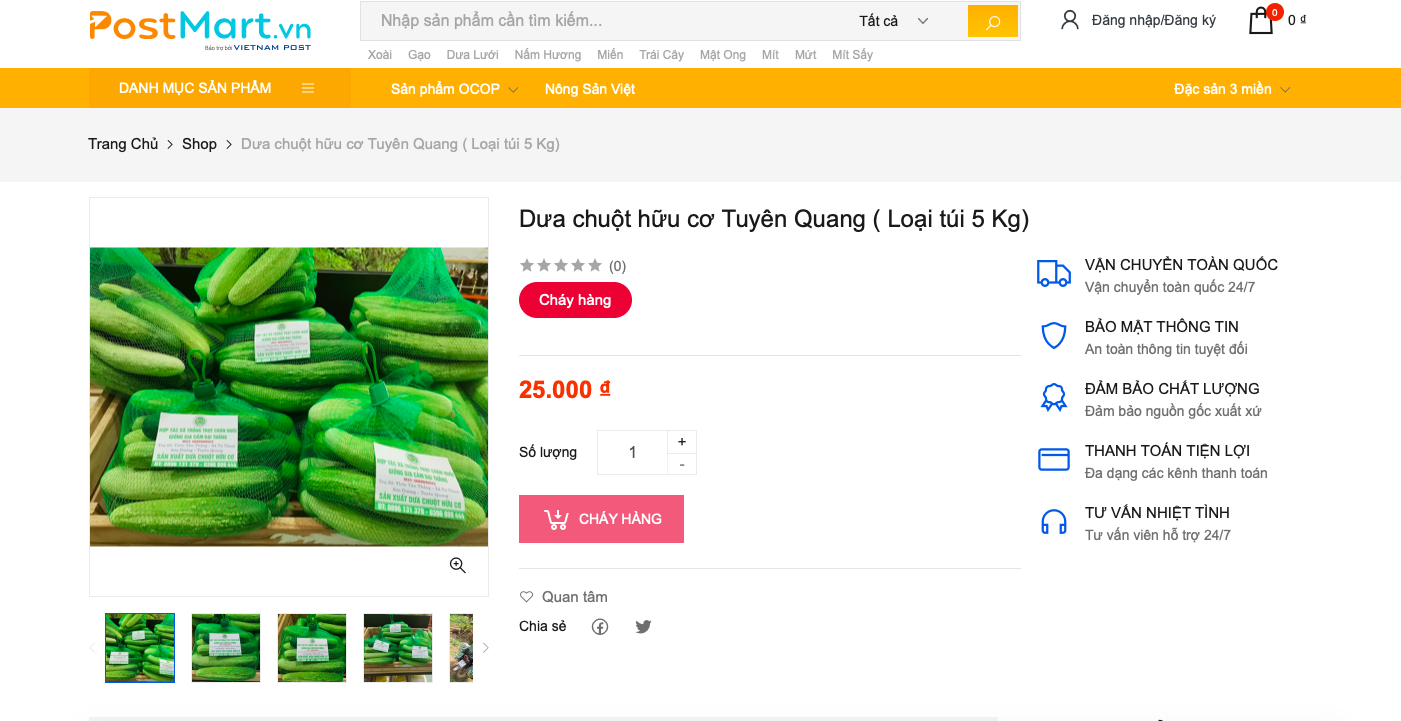 Hội Nông dân, Bưu điện tỉnh Tuyên Quang hỗ trợ nông dân tiêu thụ 10 tấn dưa chuột - Ảnh 1.