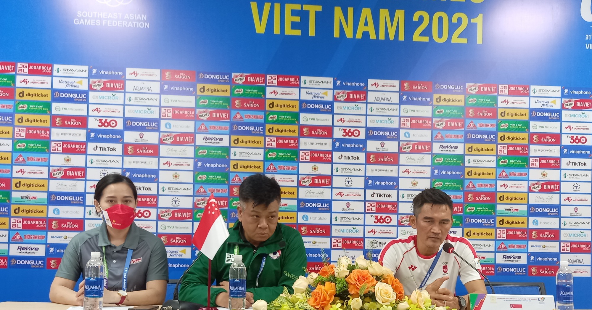 Singapore U23 coach explains the salt defeat against Thailand U23