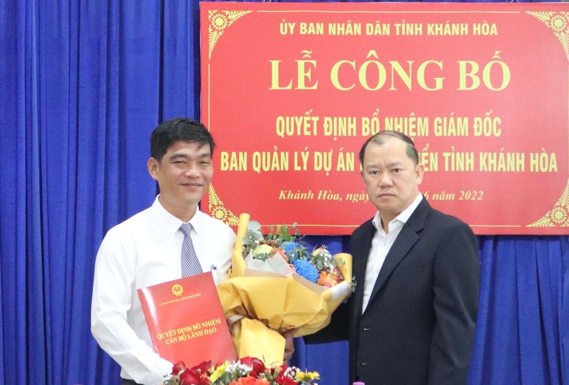 Khánh Hòa: Bổ nhiệm các cán bộ lãnh đạo  - Ảnh 1.