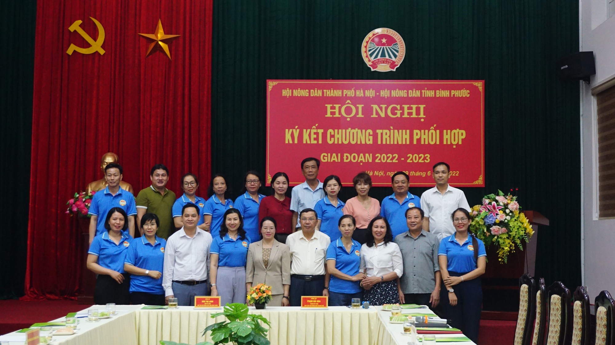 Hội Nông dân TP Hà Nội và Hội Nông dân tỉnh Bình Phước ký kết hợp tác - Ảnh 6.