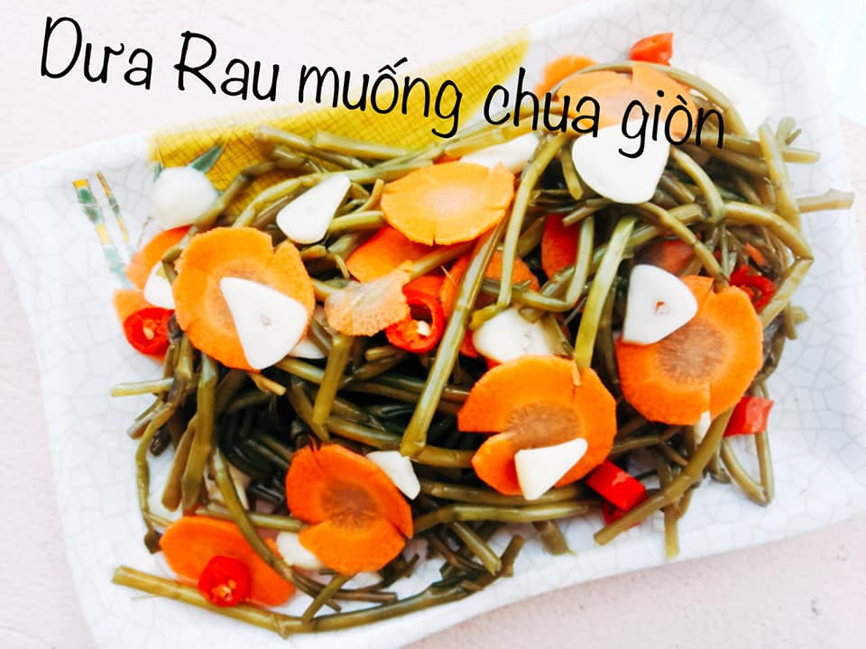 Mẹo nhỏ làm dưa rau muống chua ngọt giòn vàng bắt mắt - Ảnh 6.