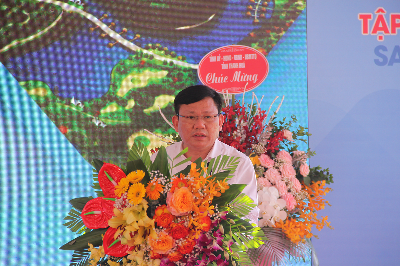Tập đoàn Sao Mai (ASM) khởi công dự án Resort Sao Mai Thanh Hóa 1.400 tỷ đồng - Ảnh 2.
