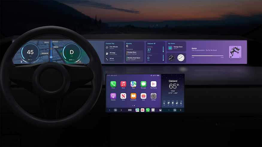 Apple CarPlay mới sẽ cách mạng hóa tổng quan giao diện hiển thị trên ô tô - Ảnh 1.