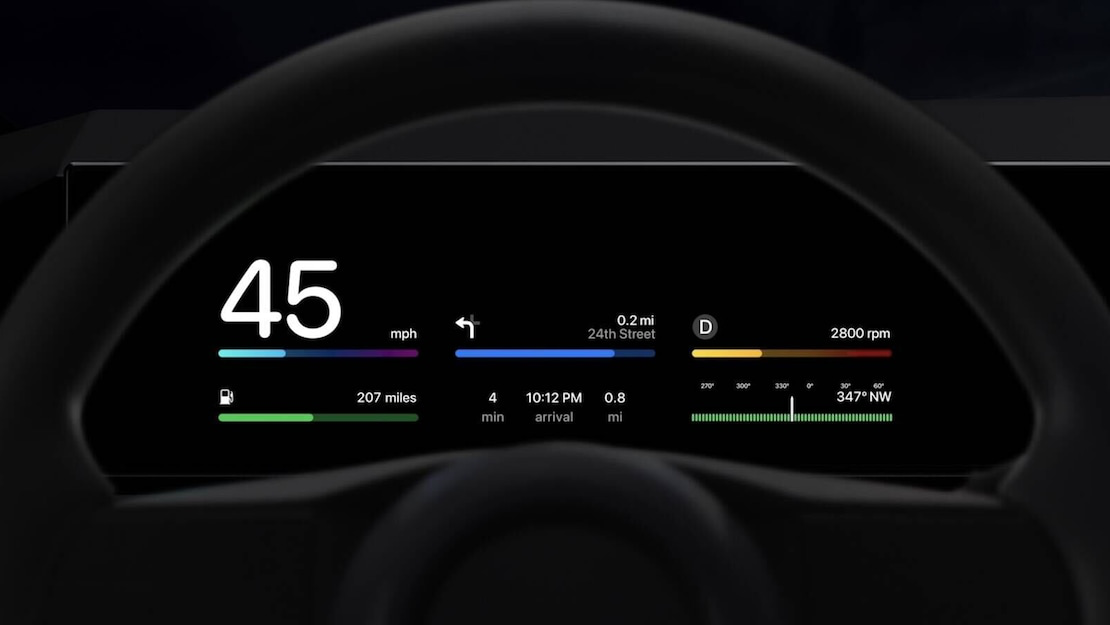 Apple CarPlay mới sẽ cách mạng hóa tổng quan giao diện hiển thị trên ô tô - Ảnh 2.