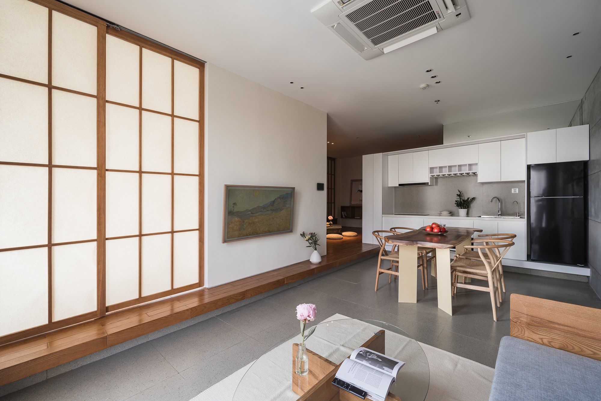 Ấn tượng căn hộ thiết kế theo phong cách Zen Nhật Bản của gia chủ người Nhật tại Hà Nội  - Ảnh 7.