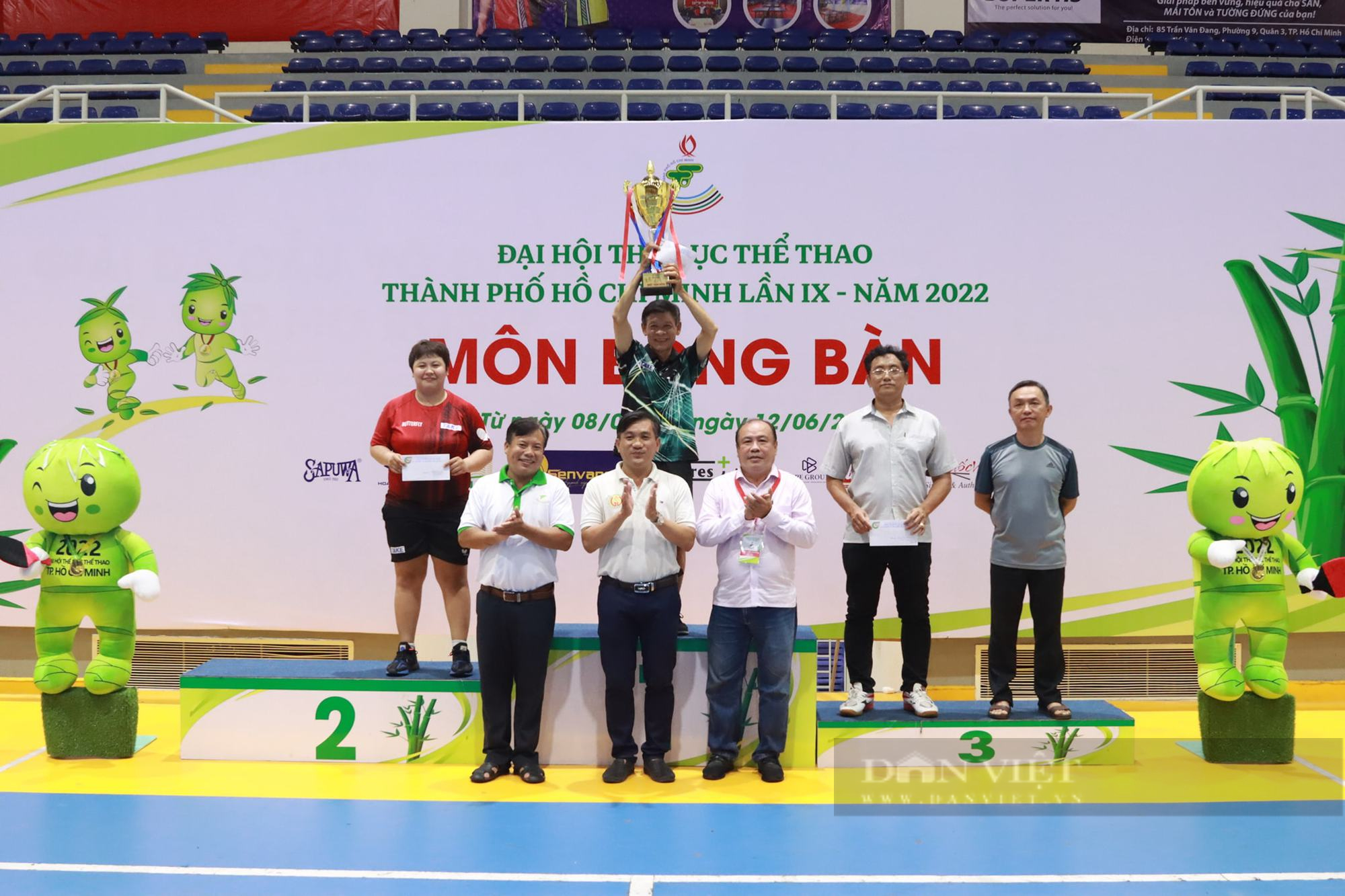 Thắng Mai Hoàng Mỹ Trang, Diệu Khánh giúp Quận 5 giành ngôi đầu môn bóng bàn Đại hội thể thao TP.HCM - Ảnh 13.