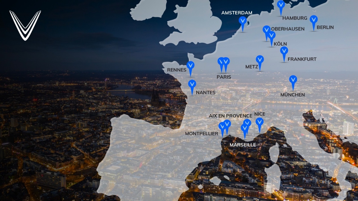 VinFast công bố kế hoạch mở hơn 50 VinFast Store đầu tiên tại châu Âu - Ảnh 3.