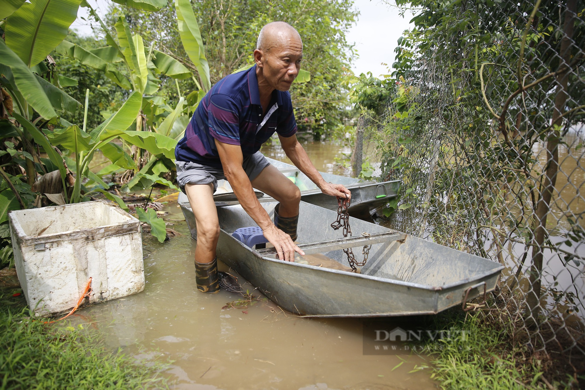 Nước sông Hồng dâng cao