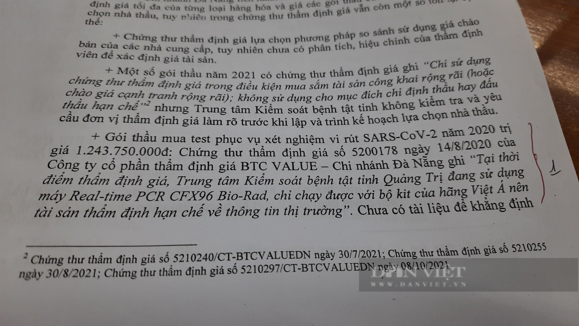 Kết luận thanh tra về việc mua kít test, thiết bị y tế của Quảng Trị: Phát hiện điểm bất thường - Ảnh 2.