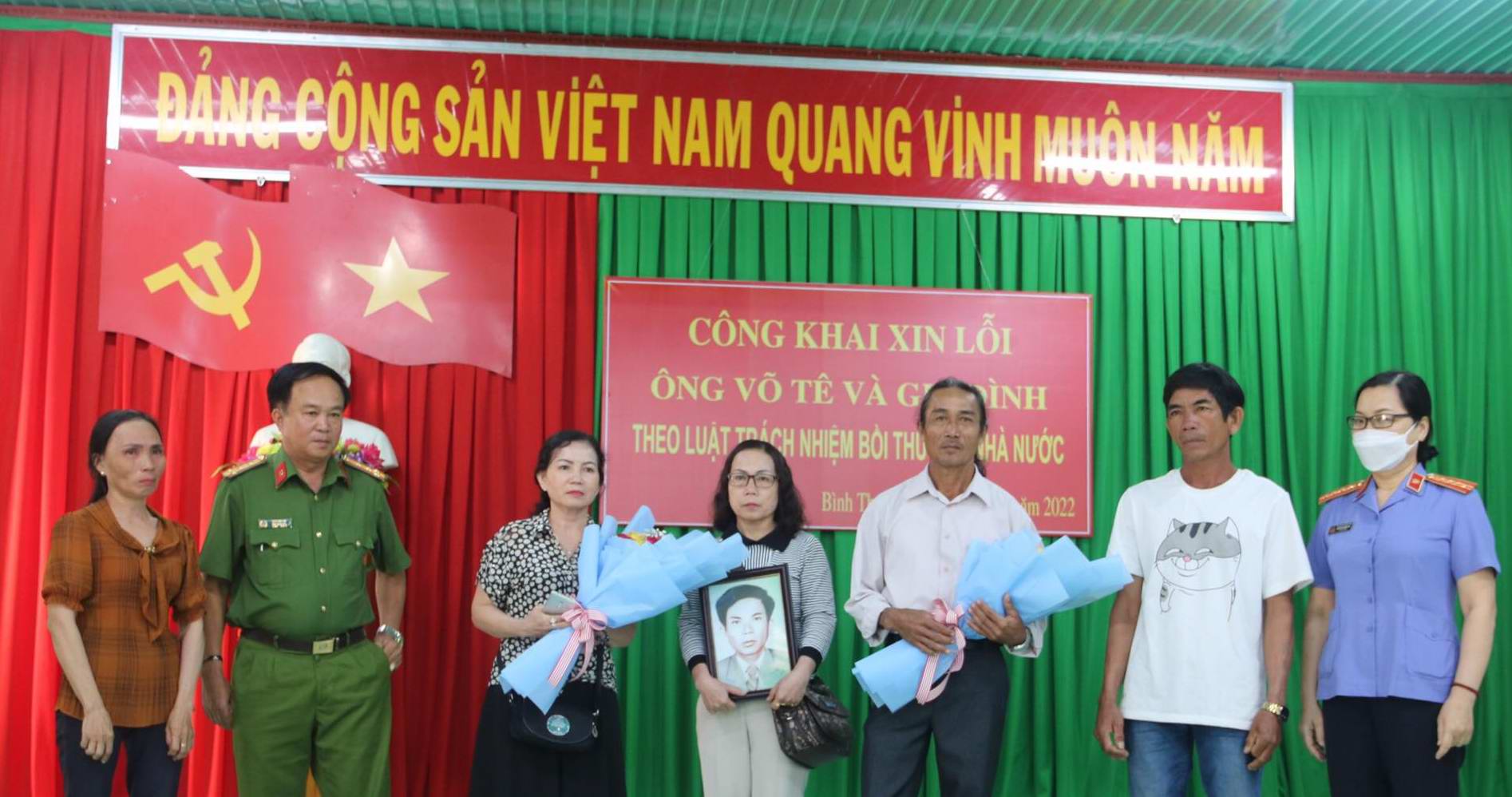 Bình Thuận: Xin lỗi công khai gia đình ông Võ Tê về vụ giết người hơn 40 năm mới tìm ra hung thủ - Ảnh 2.