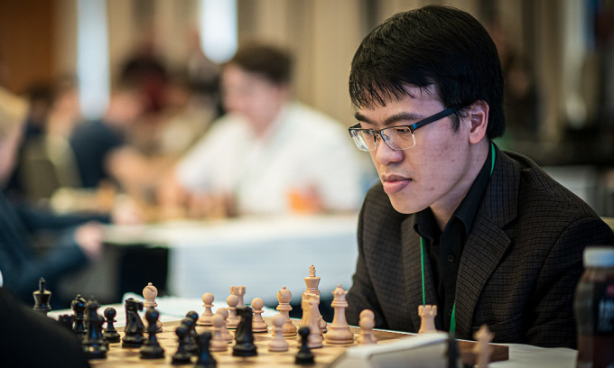 Lê Quang Liêm tiệm cận ngôi vô địch giải cờ vua Prague Masters 2022 - Ảnh 1.