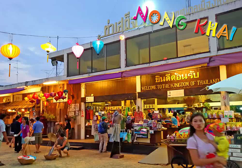 Biên giới Thái Lan - Lào tấp nập khách du lịch kết hợp mua sắm - Ảnh 3.