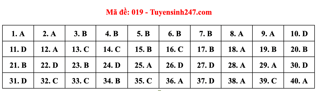 Gợi ý đáp án đề thi môn Tiếng Anh lớp 10 Hà Nội năm 2022 - Ảnh 6.