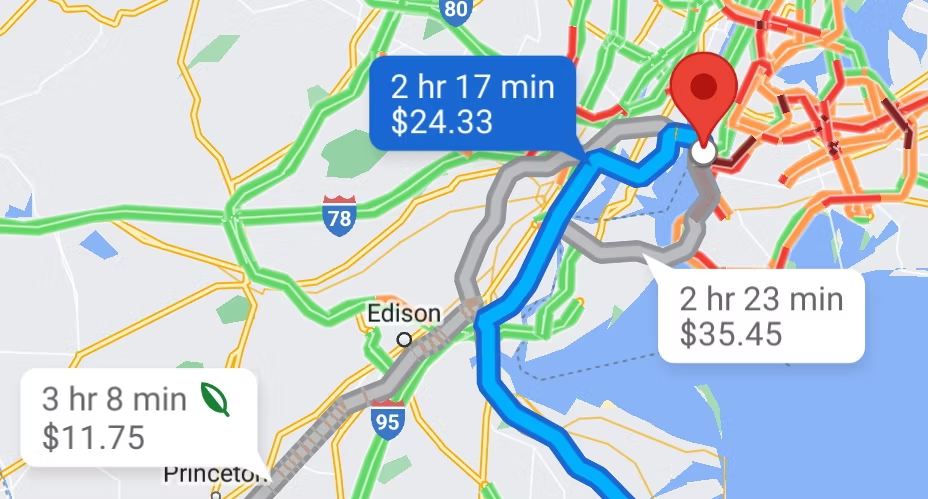 Ứng dụng Google Maps bổ sung tính năng chỉ đường để tránh trạm thu phí - Ảnh 1.