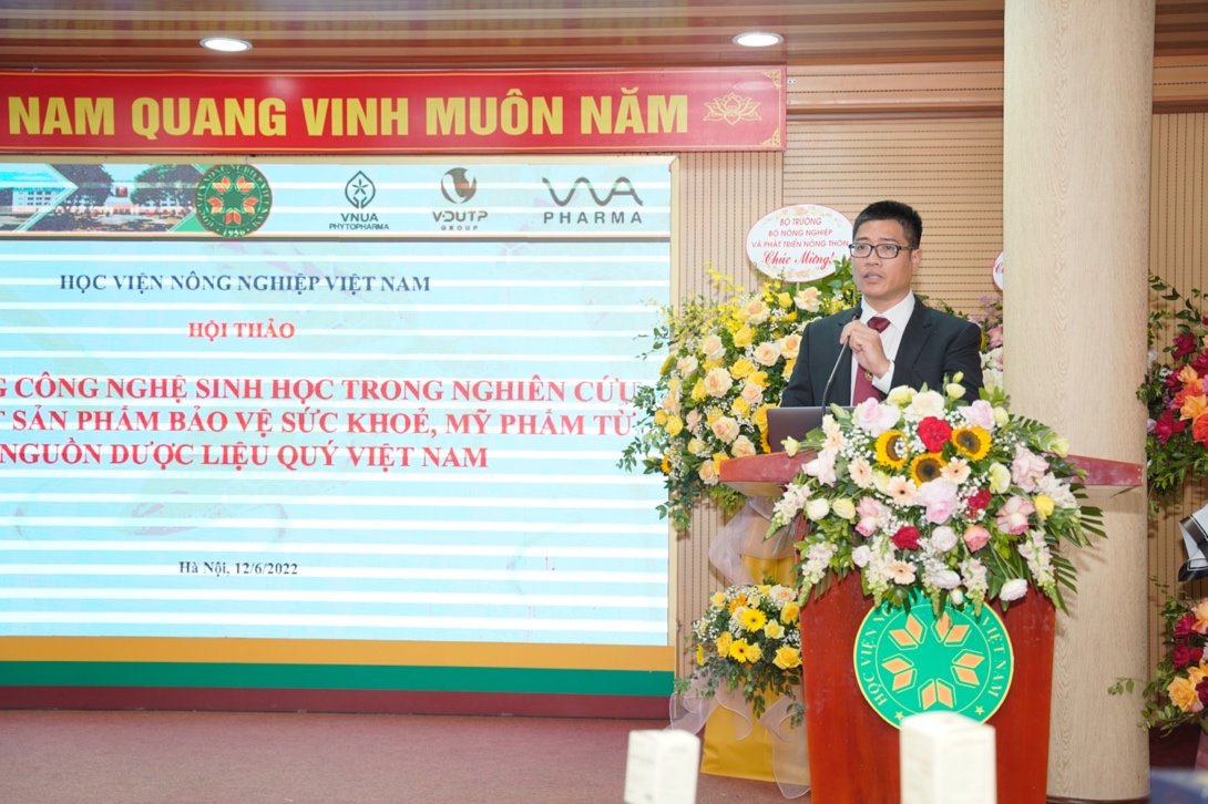 Một doanh nghiệp của Học viện Nông nghiệp Việt Nam ra mắt sản phẩm từ loại thực phẩm bảo vệ sức khỏe tốt nhất  - Ảnh 1.