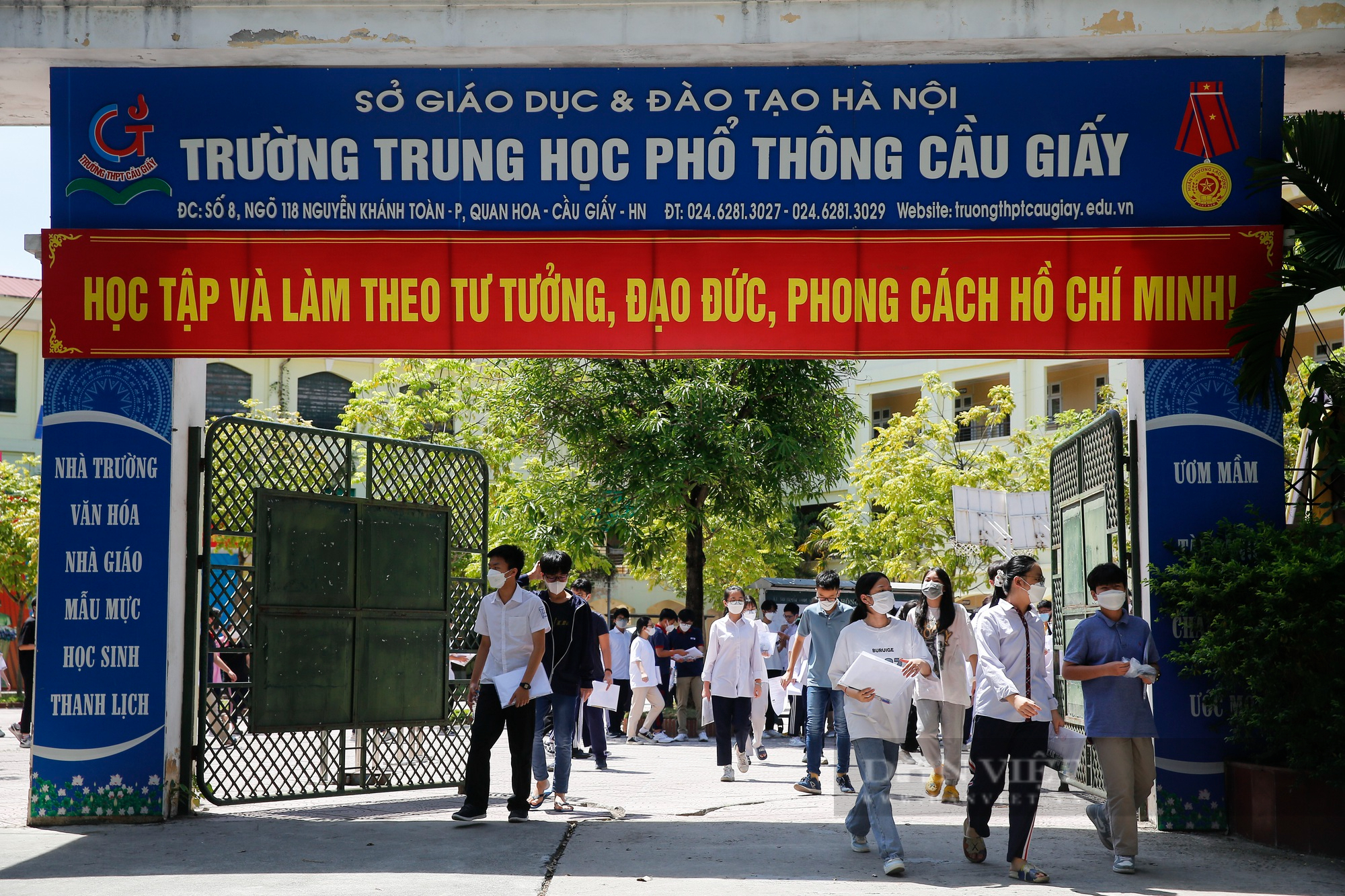 Kỳ thi vào lớp 10 tại Hà Nội: Nhiều thí sinh tự tin đạt điểm 9 môn Toán  - Ảnh 2.
