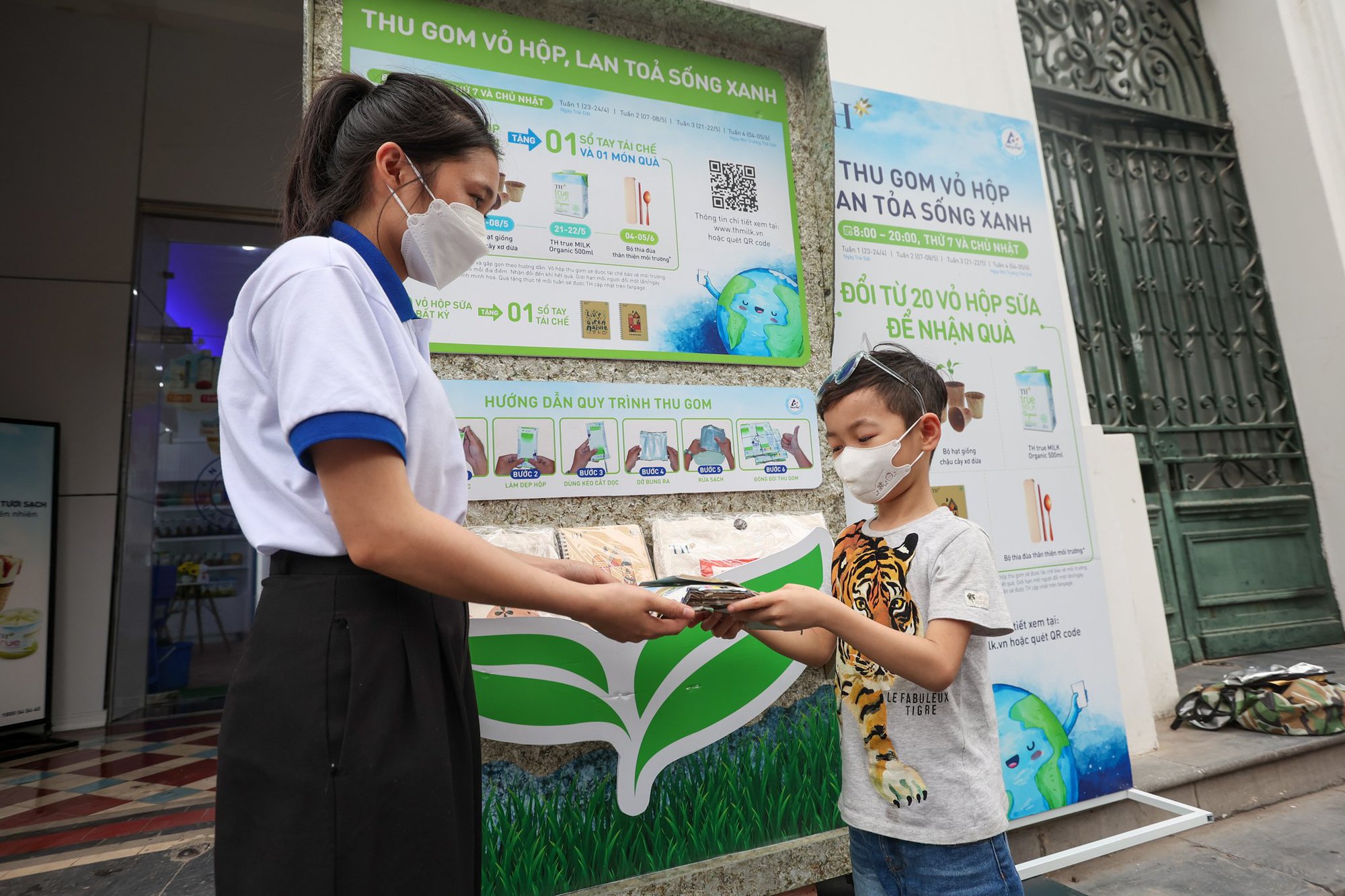 Ngày Môi trường thế giới, cùng TH thu gom vỏ hộp, lan tỏa sống xanh - Ảnh 4.