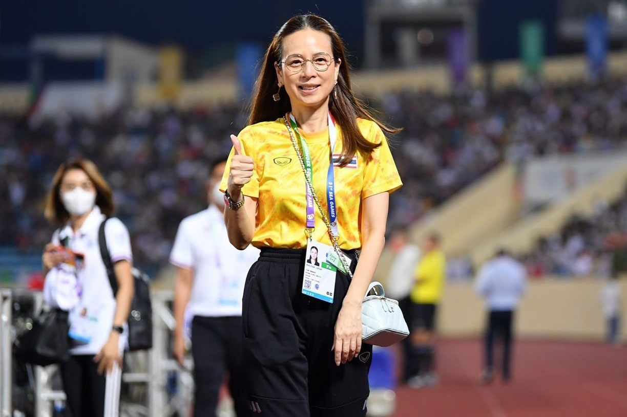 Madam Pang đề ra mục tiêu thắng U23 Việt Nam cho U23 Thái Lan - Ảnh 1.