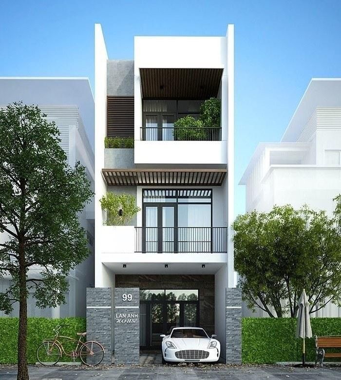 200+ Mẫu thiết kế nhà phố 3 tầng đẹp, hiện đại | N&N Home