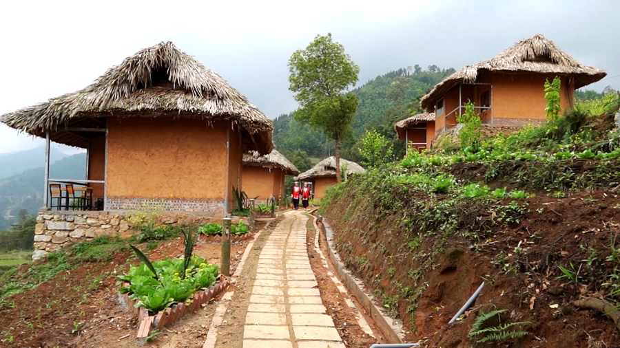 Lên làng đẹp như cổ tích ở Hà Giang, biển mây trôi dưới tán rừng nguyên sinh, xem dân bắt cá chép ruộng - Ảnh 1.