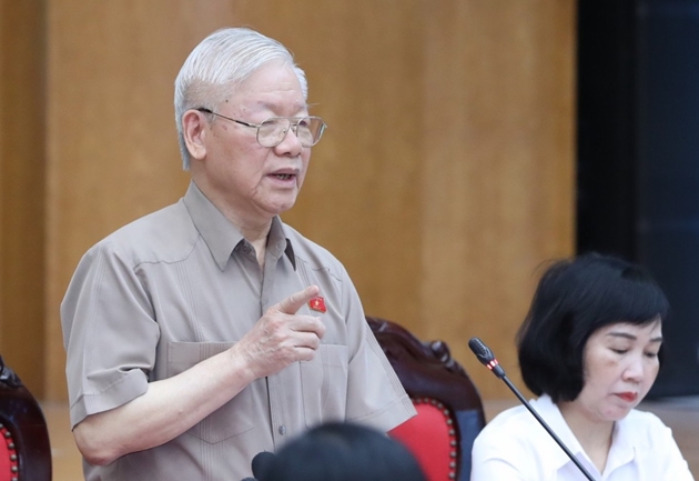 Tổng Bí thư nói về xử lý sai phạm của ông Chu Ngọc Anh và Nguyễn Thanh Long - Ảnh 1.