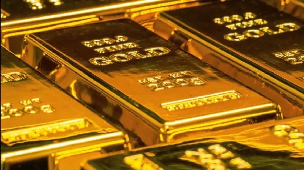 Giá vàng trong nước và thế giới tiếp tục tăng - Ảnh 1.