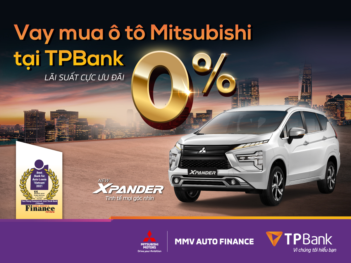 
Mua New Xpander hưởng lãi suất 0% chỉ có riêng tại TPBank - Ảnh 1.