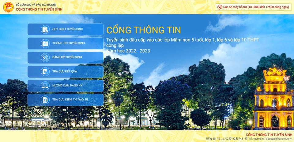 Từ 0h đêm nay, phụ huynh đăng ký thử nghiệm tuyển sinh vào lớp 1, 6 năm 2022 ở Hà Nội - Ảnh 1.