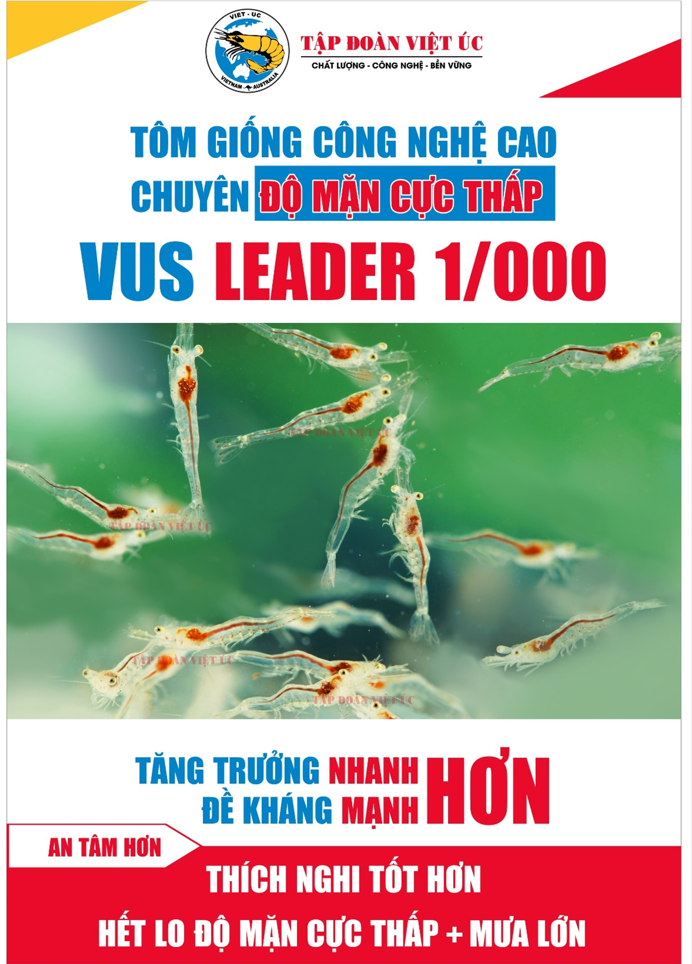 VUS LEADER 1/000 – Giải pháp dành cho vùng nuôi tôm độ mặt cực thấp - Ảnh 4.