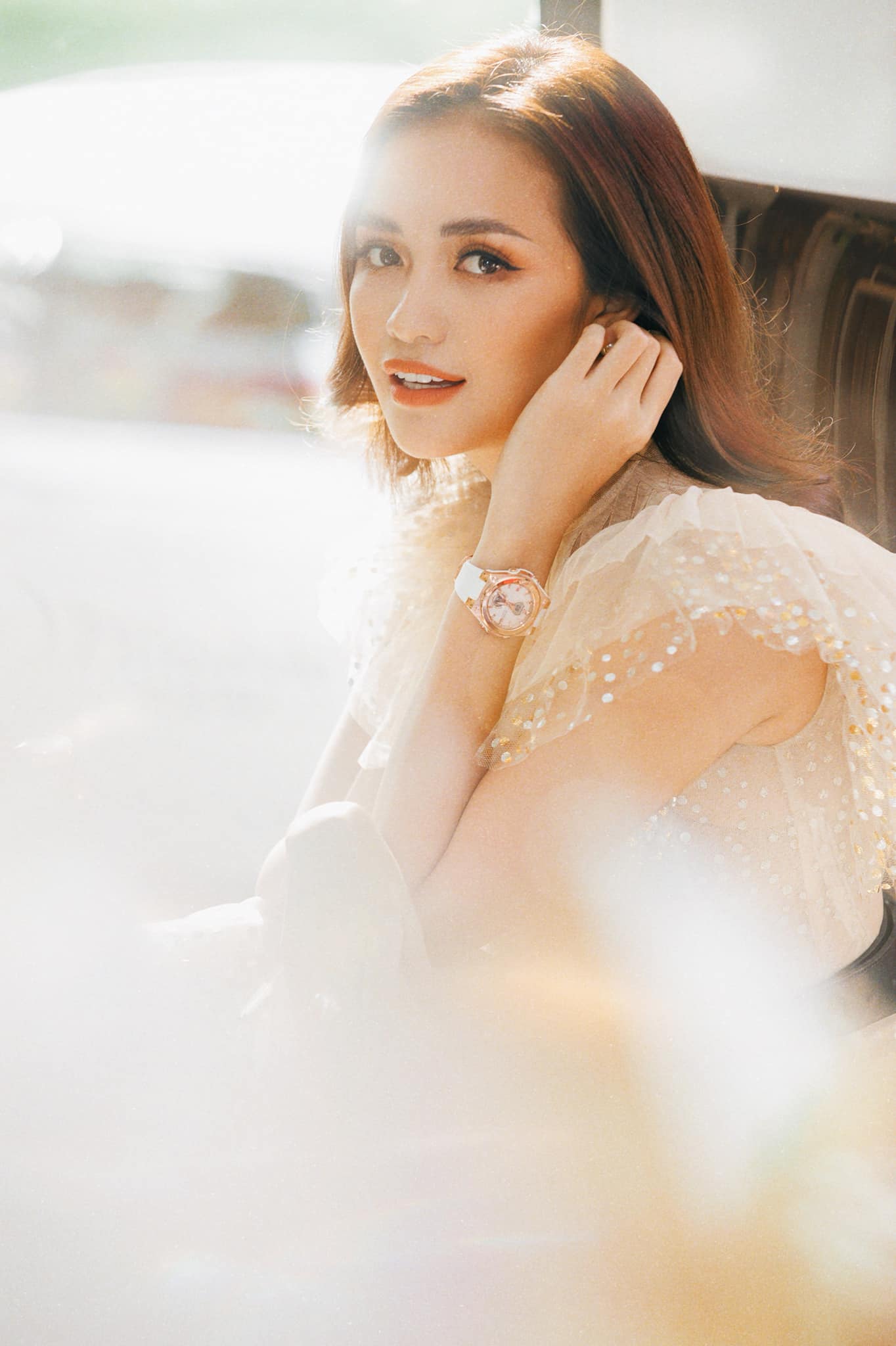 Nhan sắc đời thường xinh đẹp, cuốn hút của tân Hoa hậu Ngọc Châu - Ảnh 1.