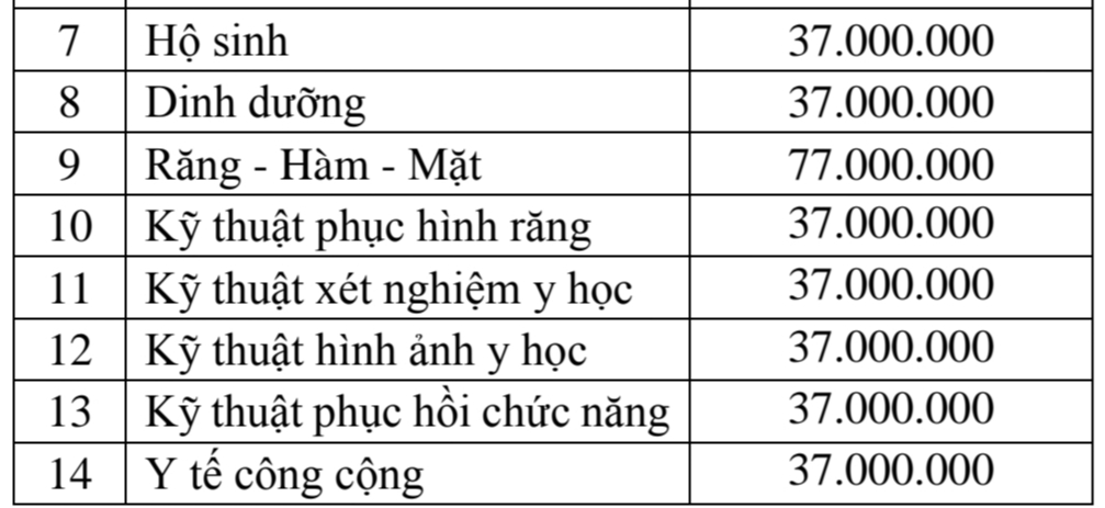 Trường ĐH Y dược TP.HCM: Học phí điều chỉnh mạnh, có ngành giảm 18 triệu đồng/năm - Ảnh 6.