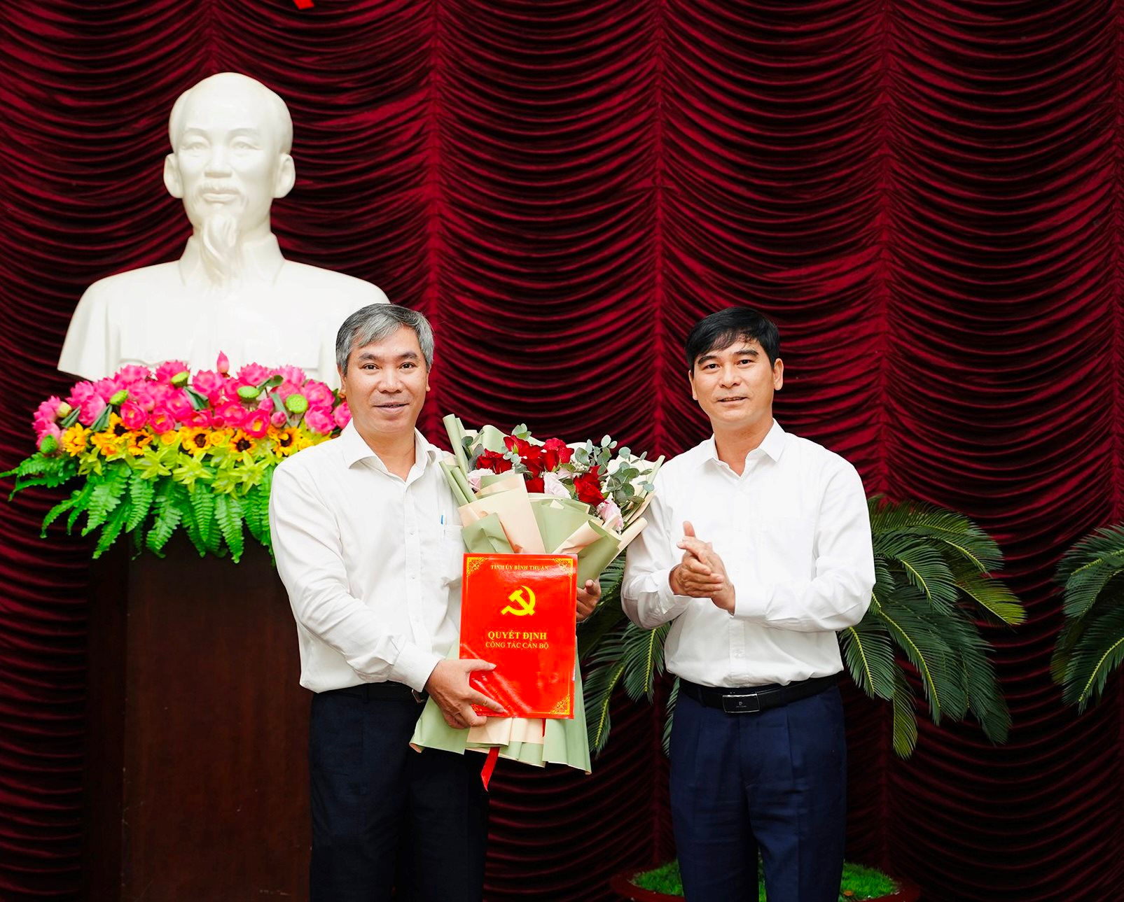 Bí thư Huyện ủy Tánh Linh giữ chức Ủy viên, Chủ nhiệm Ủy ban Kiểm tra Tỉnh ủy Bình Thuận - Ảnh 1.