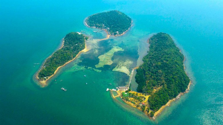 Quần đảo hoang sơ ở Kiên Giang, có thể đi bộ dưới biển - Ảnh 1.