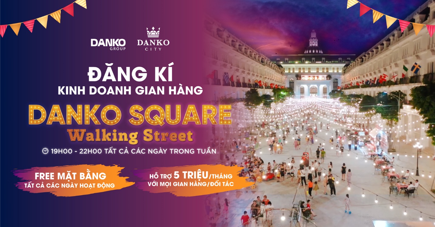 Danko Square tìm đối tác kinh doanh gian hàng với nhiều ưu đãi đặc biệt - Ảnh 1.