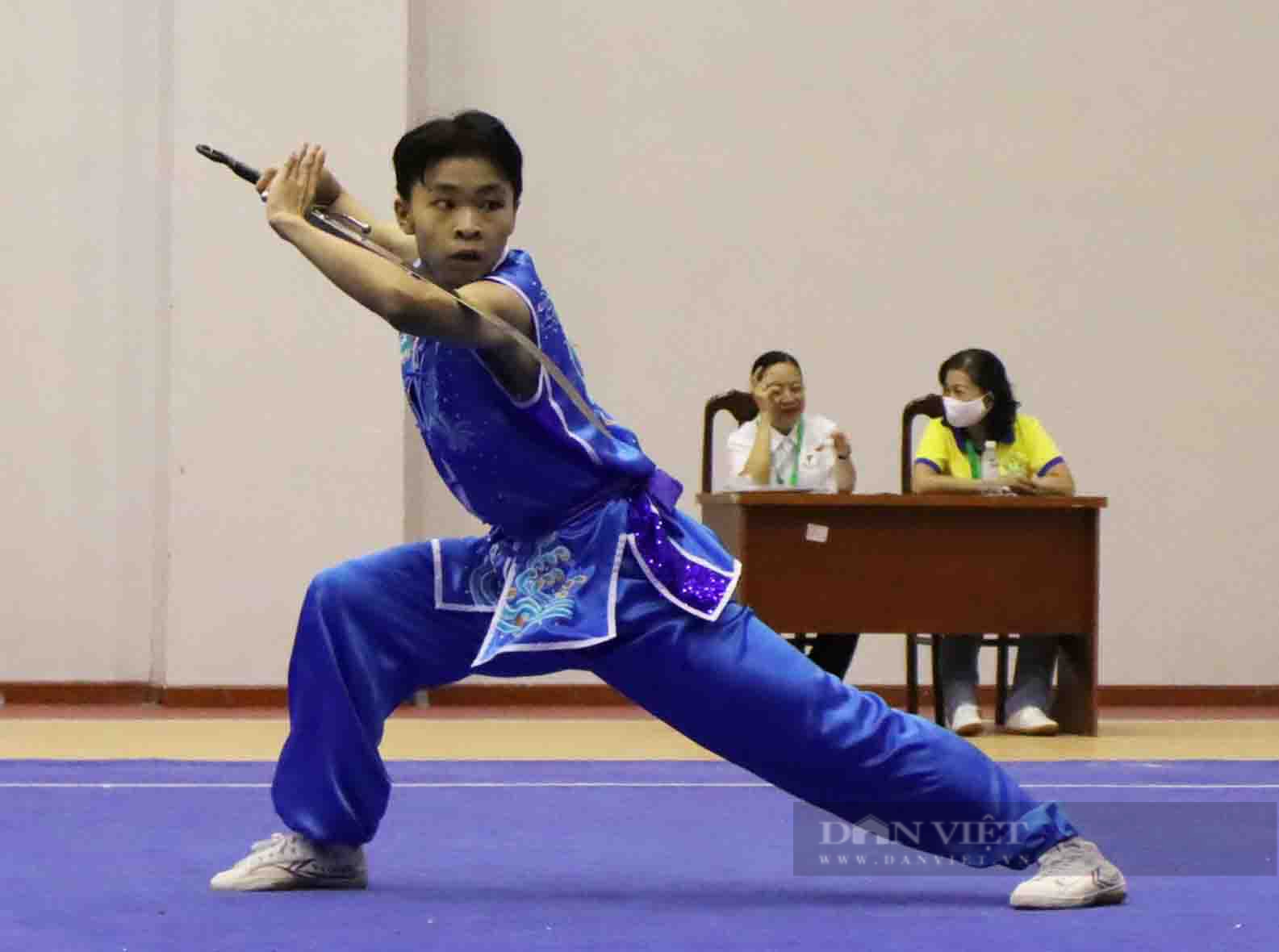 Quận 5 giành ngôi đầu Giải Wushu Đại hội thể thao TP.HCM 2022 - Ảnh 9.