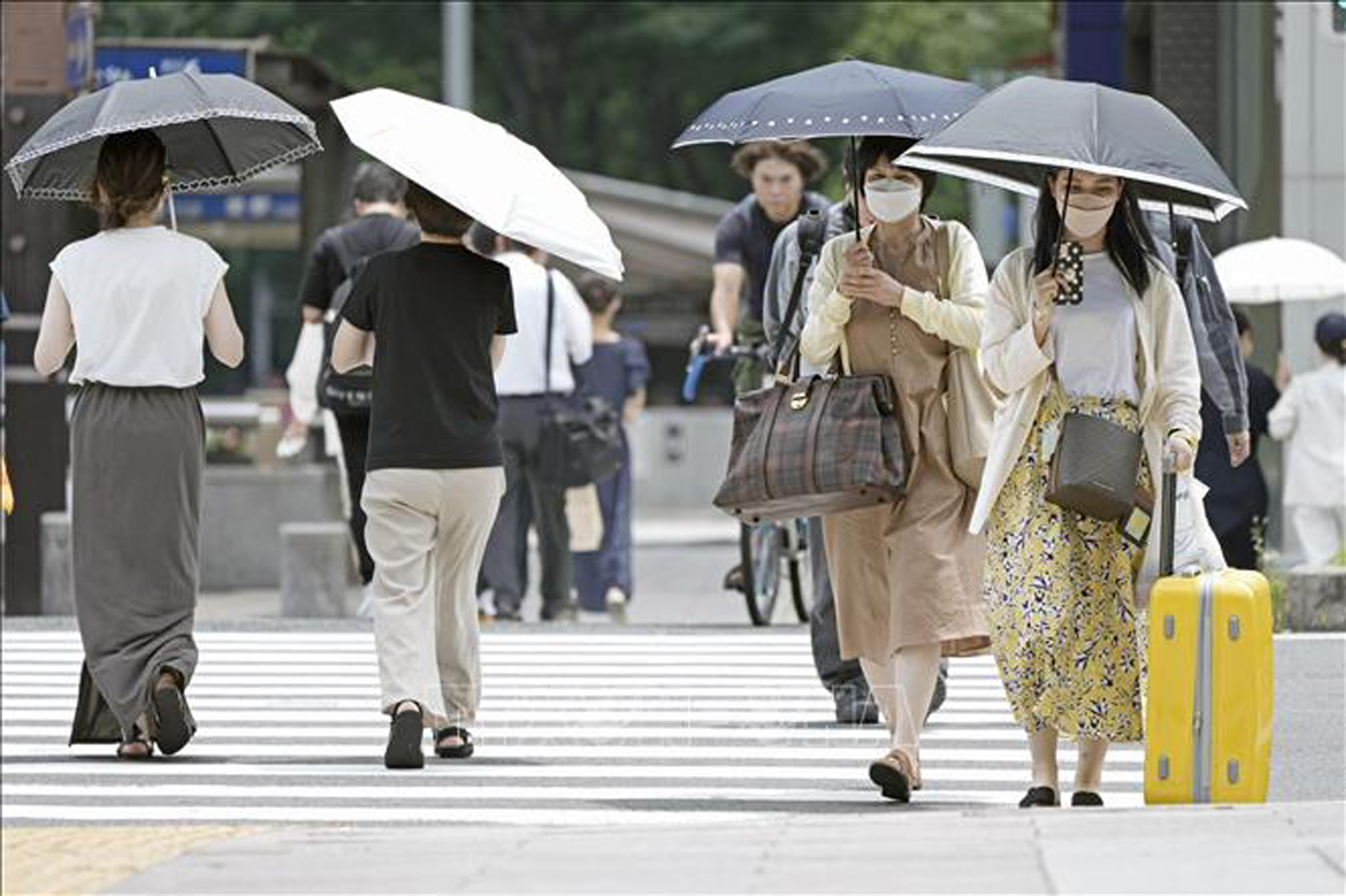 Thủ đô của Nhật Bản nắng nóng tồi tệ nhất từ trước đến này - Ảnh 6.