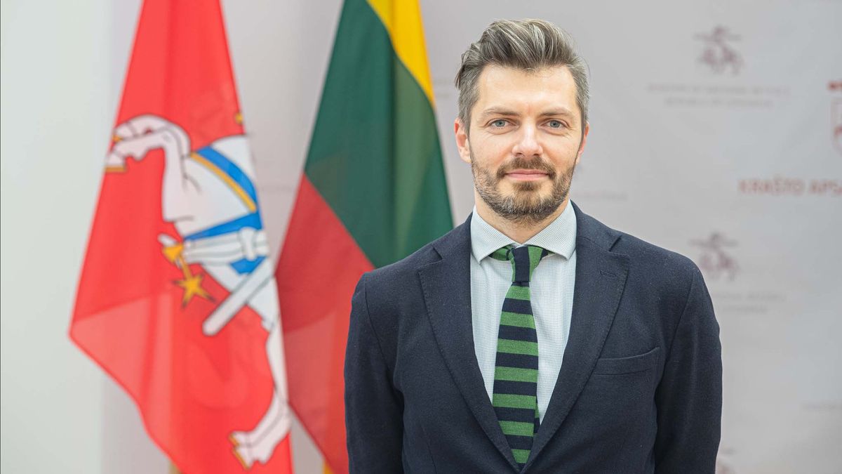 Thứ trưởng Bộ Quốc phòng Litva, Margiris Abukevicius. (Ảnh: @Twitter @Lithuanian_MoD).