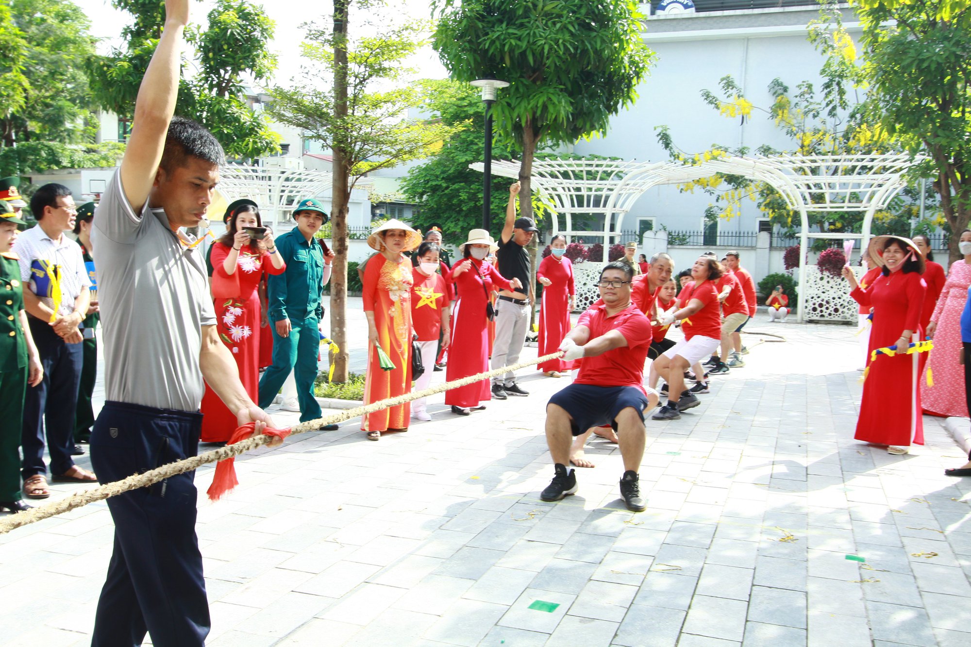 Quận Thanh Xuân hoàn thành tổ chức đại hội thể dục thể thao - Ảnh 1.
